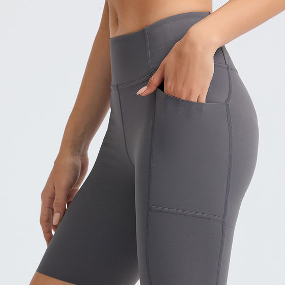 ABEBA TECH SHORTS (10CM HIGH RISE)